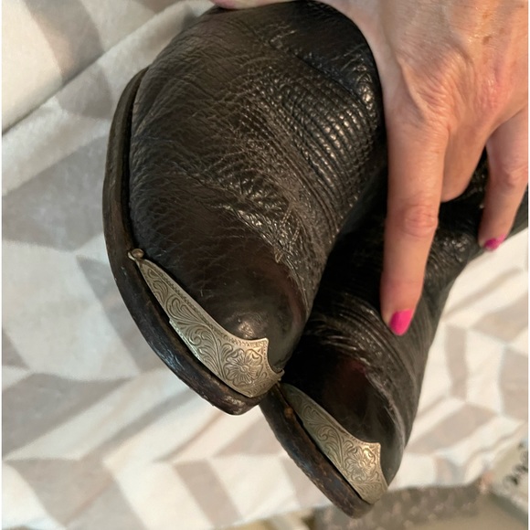 Tony Lama Black Stallion Cowboy/Western Boots. Men’s Size 9.5 - Picture 9 of 16